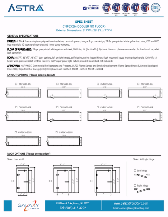 Spec Sheet