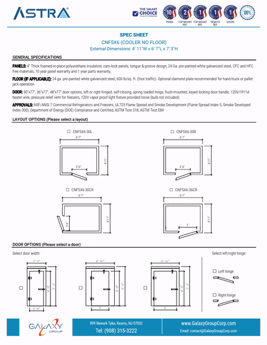 Spec Sheet