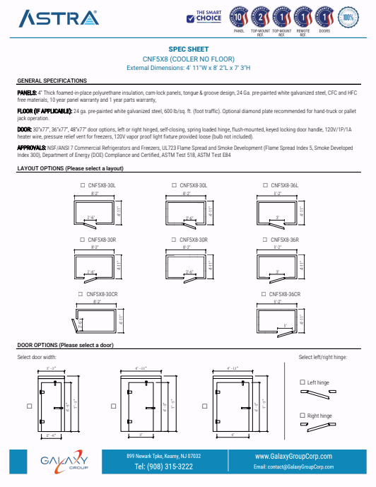 Spec Sheet