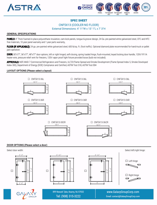 Spec Sheet