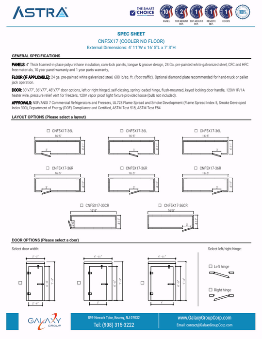 Spec Sheet