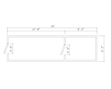 CMB6X23-15C8F-30L30L