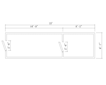 CMB6X23-15C8F-30R30R