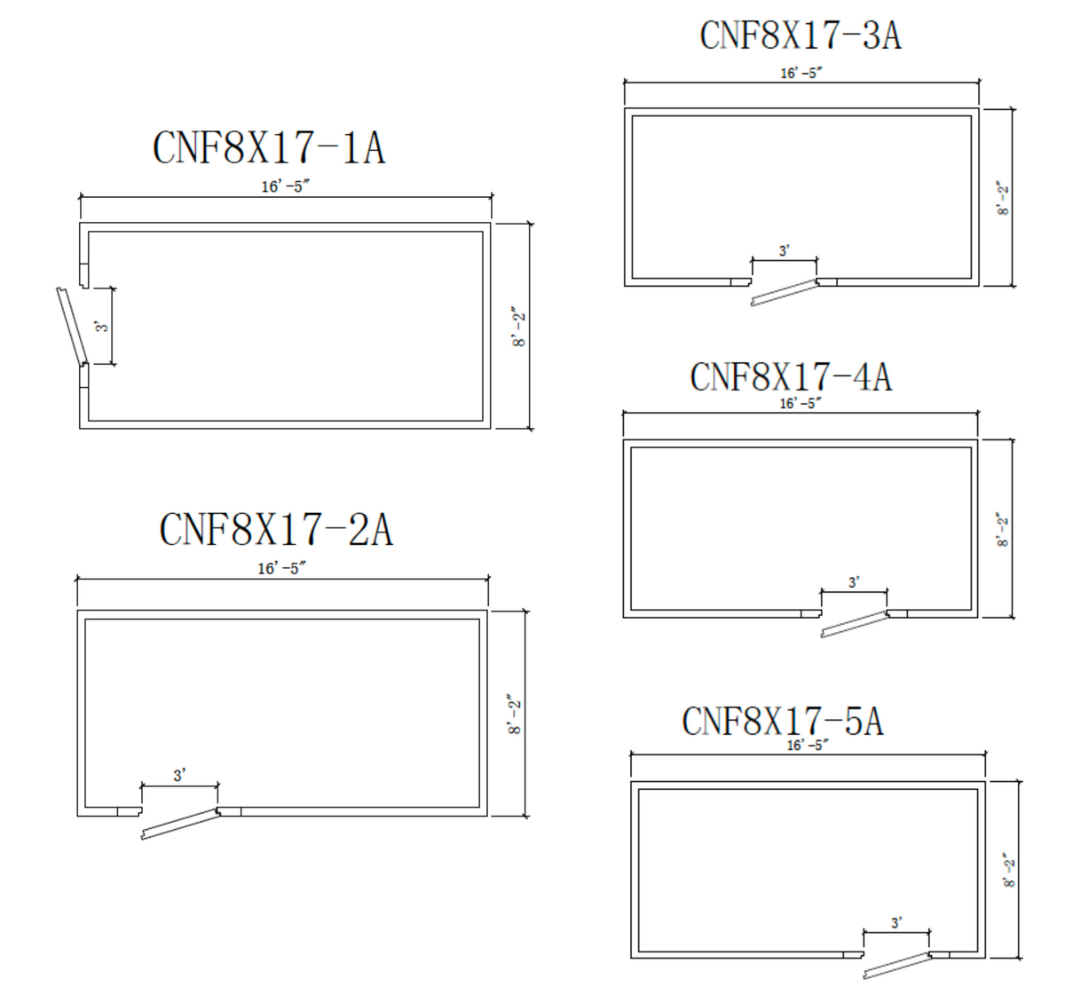 Astra CNF8X17-TM | 8 x 17 Walk-In Cooler Without Floor With Top-Mount Refrigeration