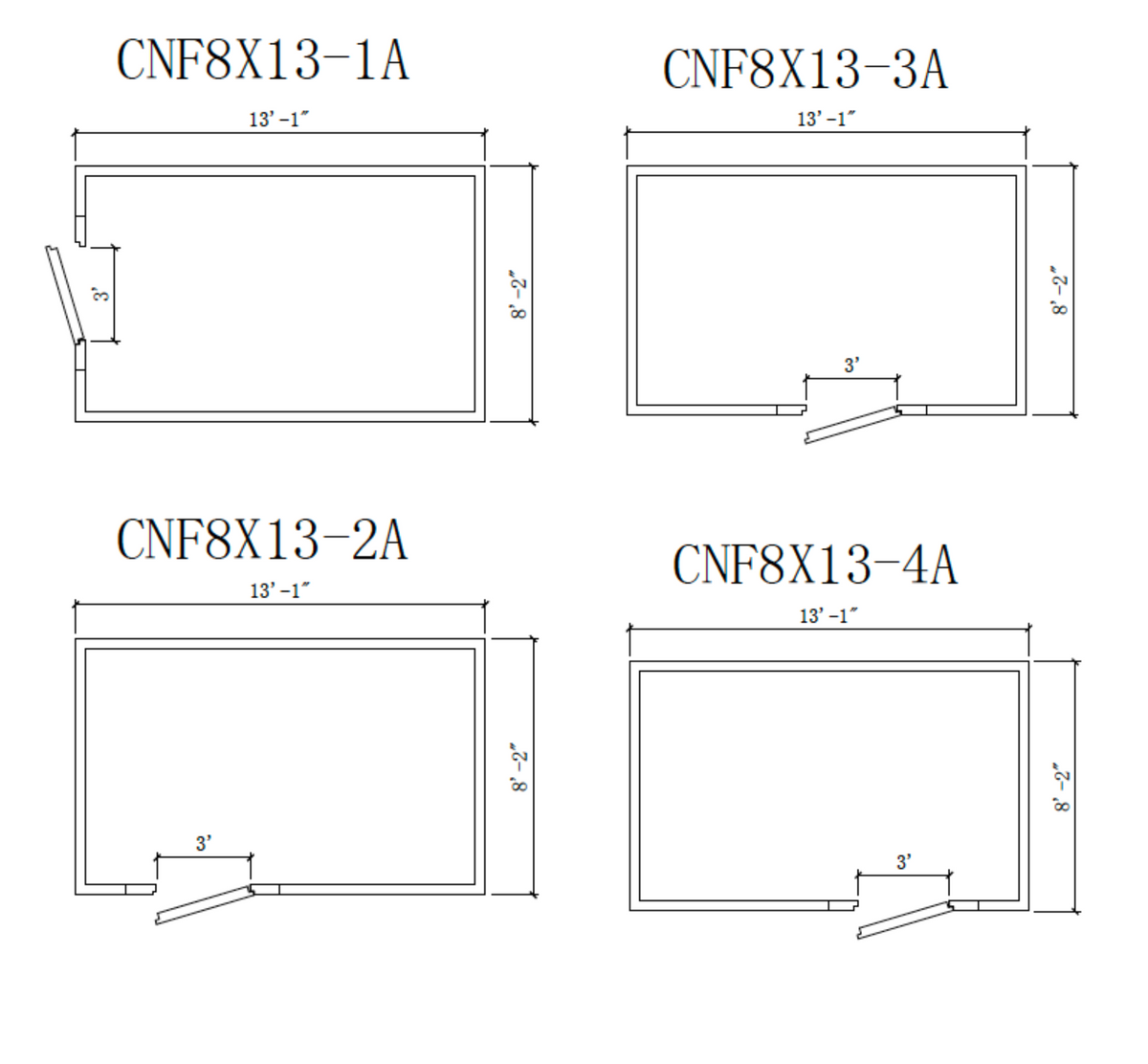 Astra CNF8X13-RM | 8 x 13 Walk-In Cooler Without Floor With Remote Refrigeration