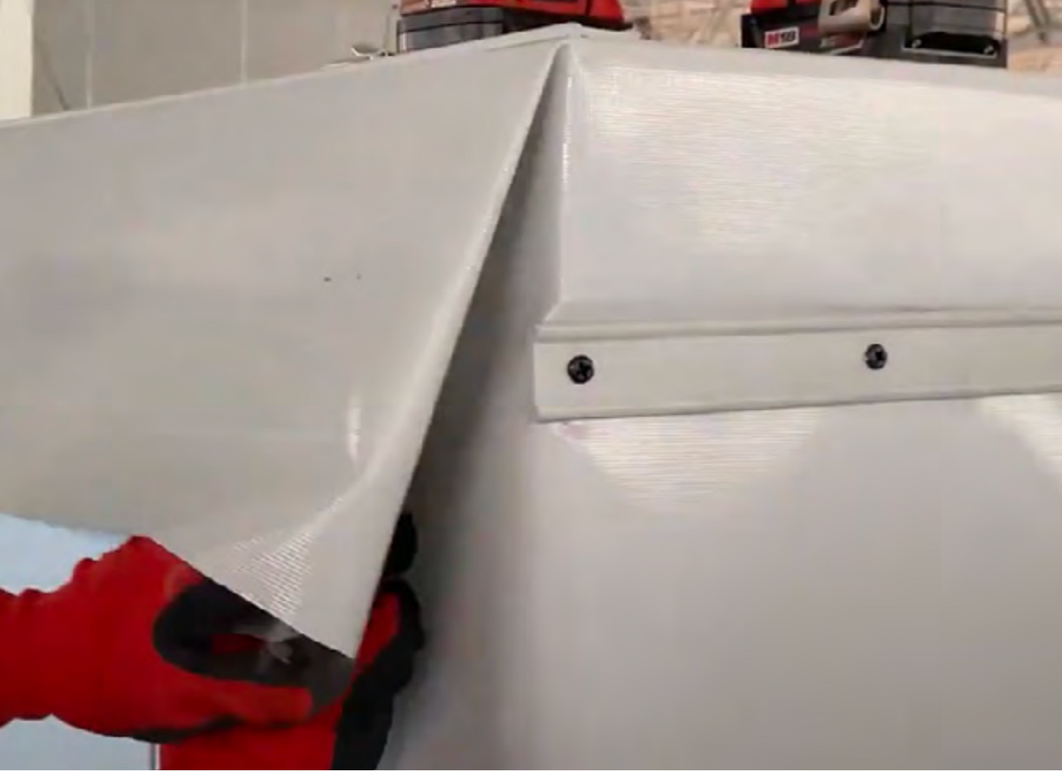 Astra RR8X26 | Rain Roof Cover for Walk-In Coolers 8' X 26'