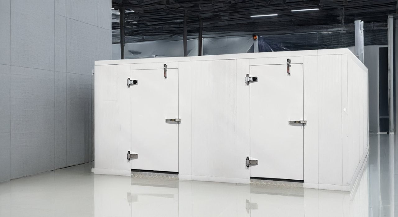 Astra 10 x 12 Walk-In Combo Cooler & Freezer With Floor + Top Mount Refrigeration