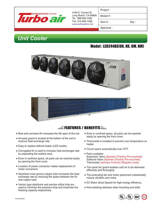 Spec Sheet