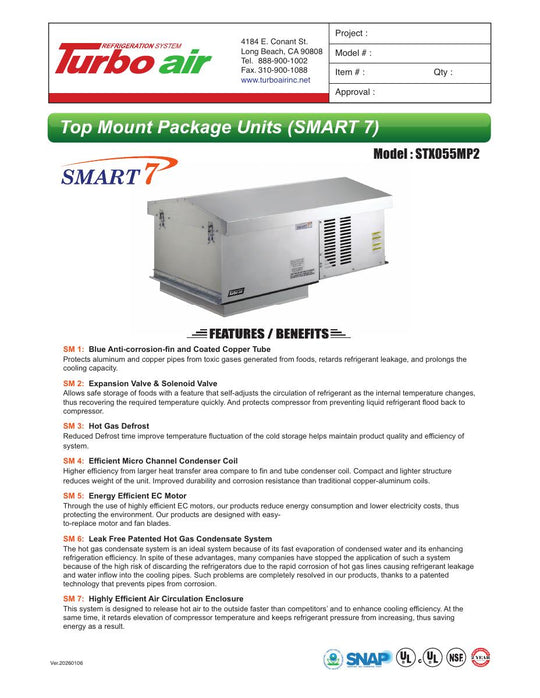 Spec Sheet