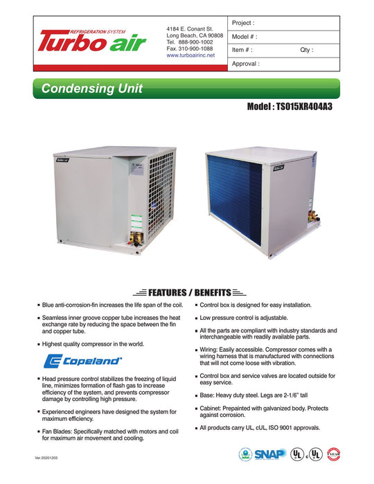 Spec Sheet