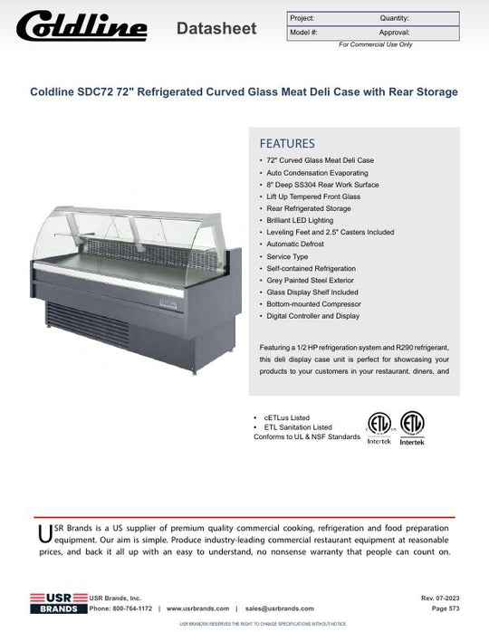 Spec Sheet
