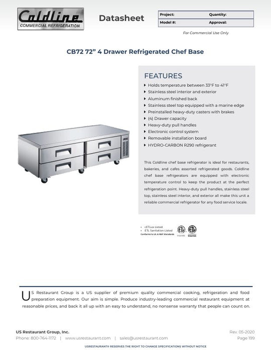 Spec Sheet