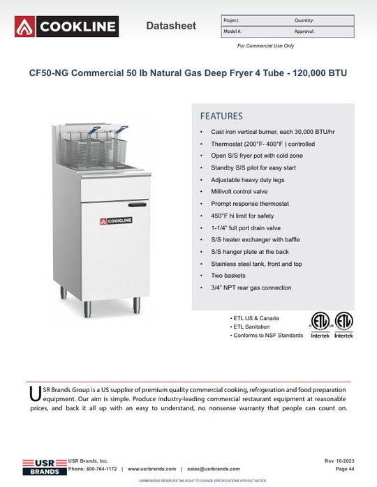 Spec Sheet