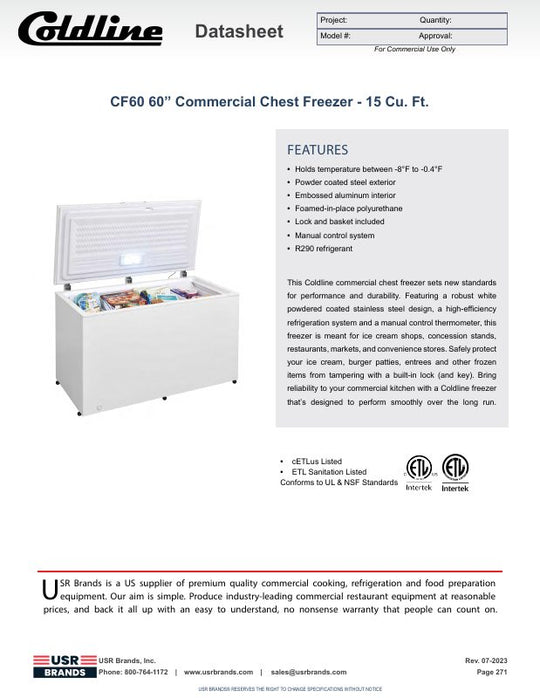 Spec Sheet