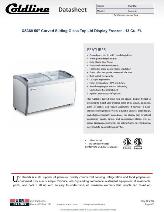 Spec Sheet