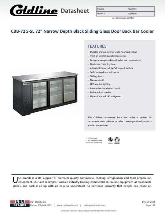 Spec Sheet