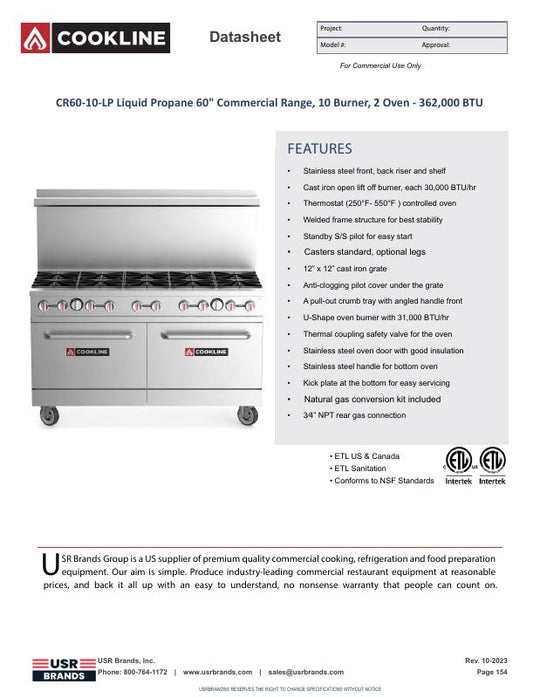Spec Sheet