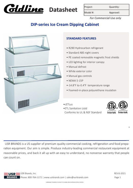 Spec Sheet
