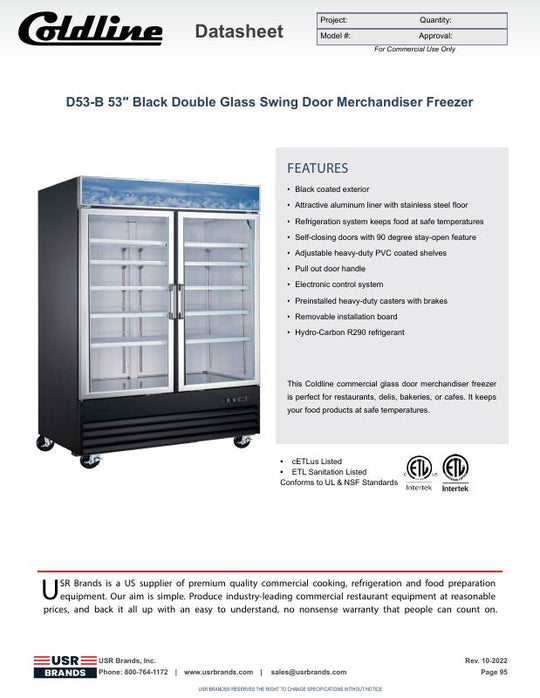 Spec Sheet