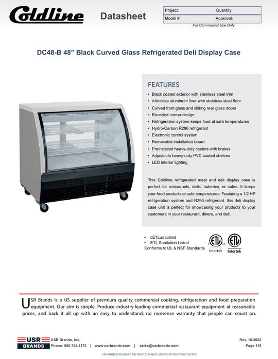 Spec Sheet