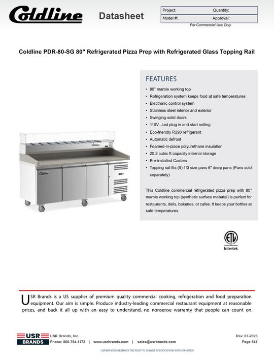 Spec Sheet