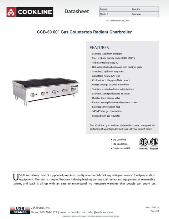 Spec Sheet
