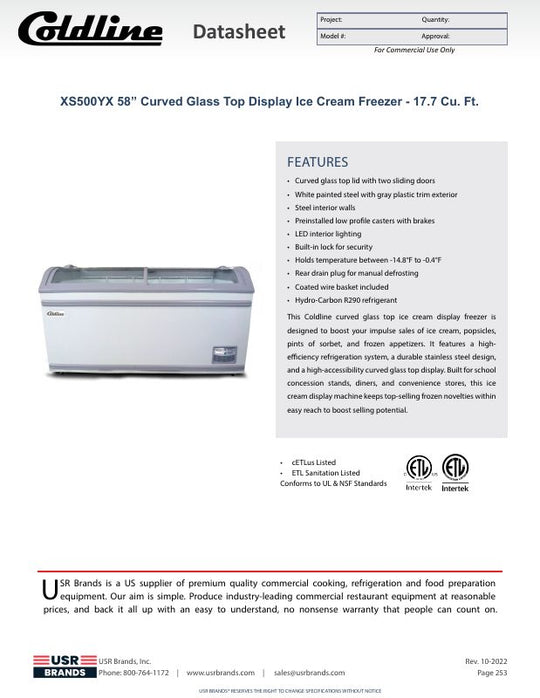 Spec Sheet