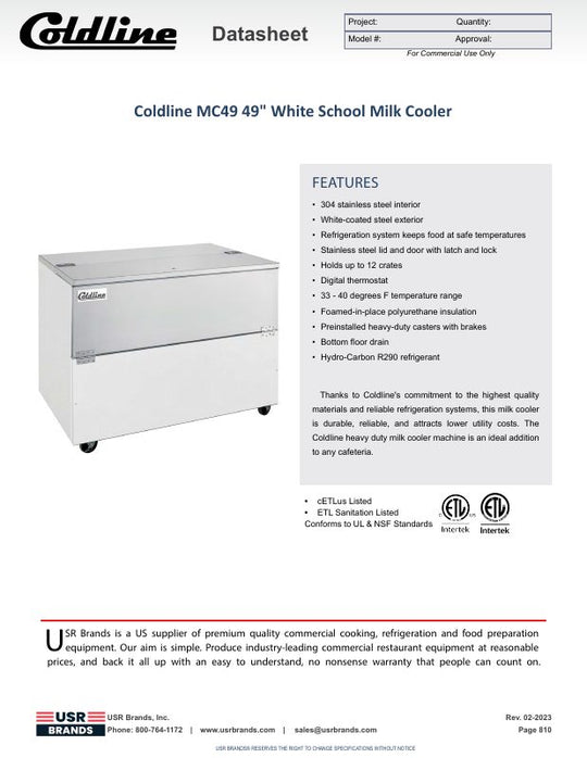 Spec Sheet