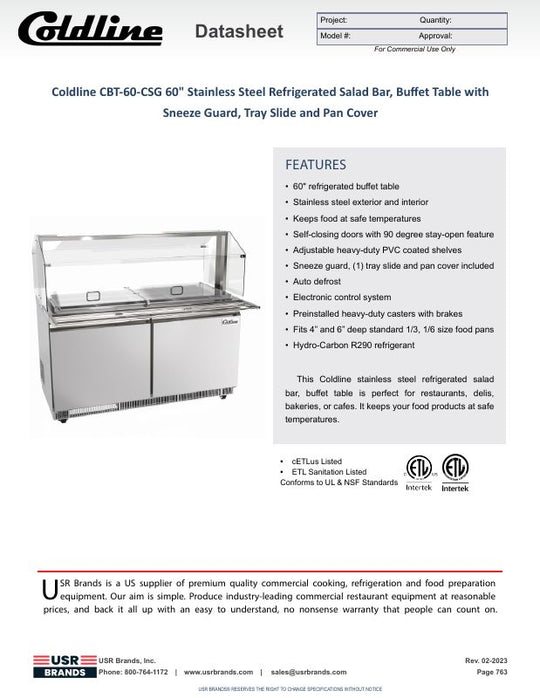 Spec Sheet