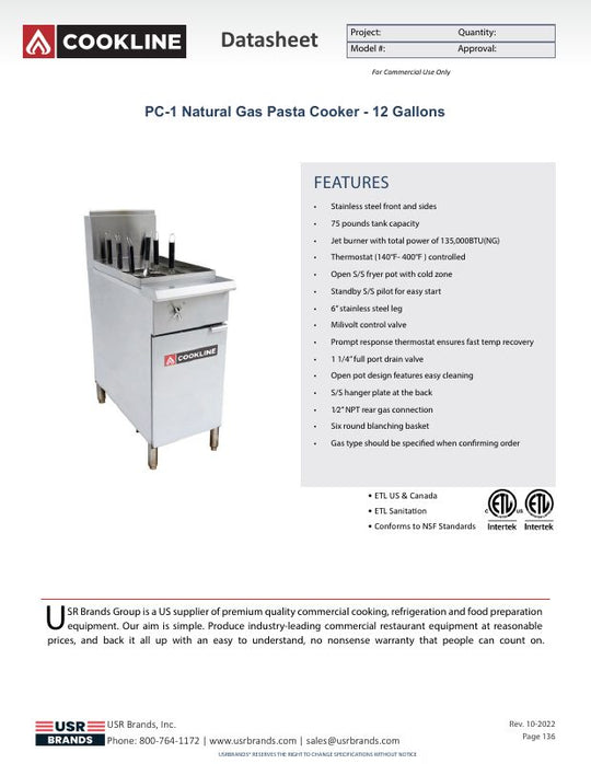 Spec Sheet