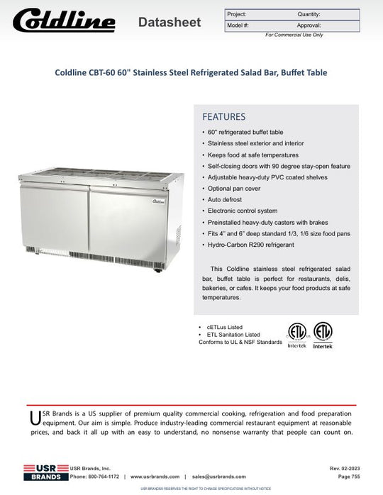 Spec Sheet