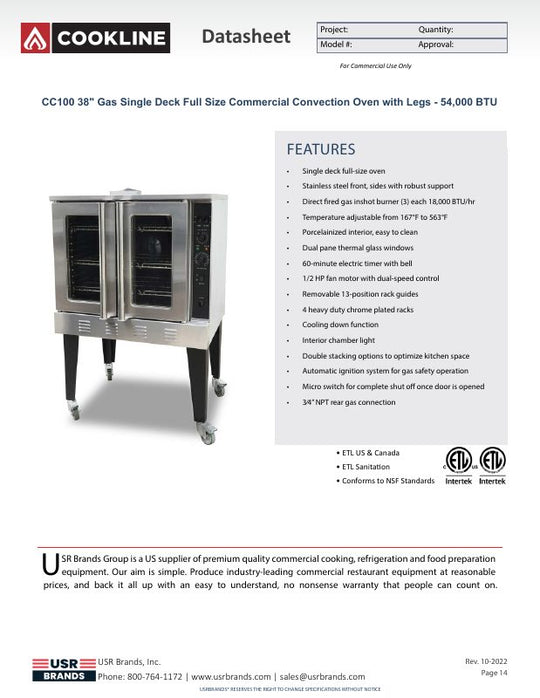 Spec Sheet