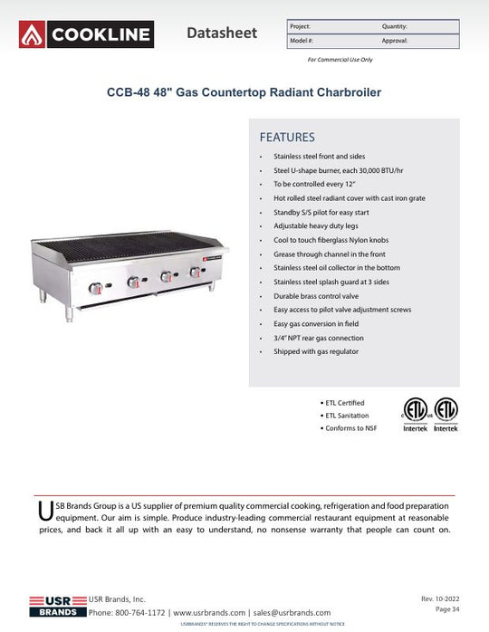 Spec Sheet