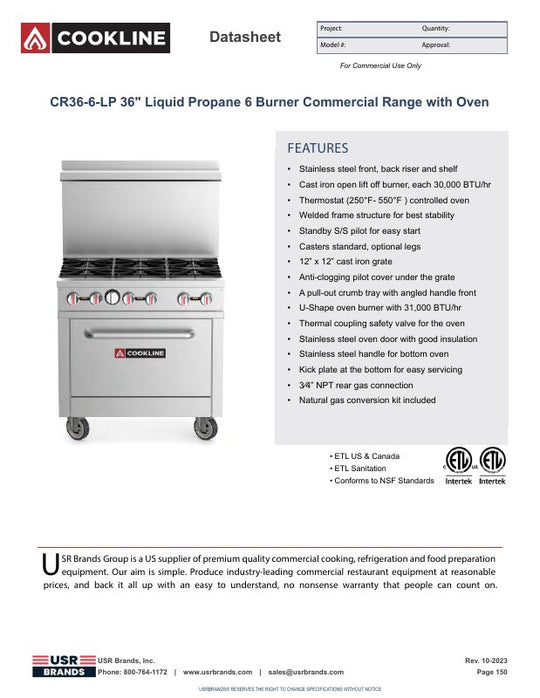 Spec Sheet