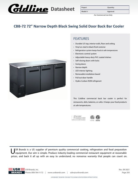Spec Sheet