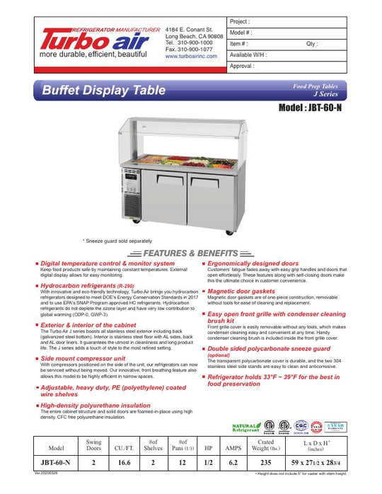 Spec Sheet