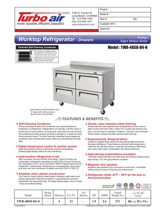 Spec Sheet