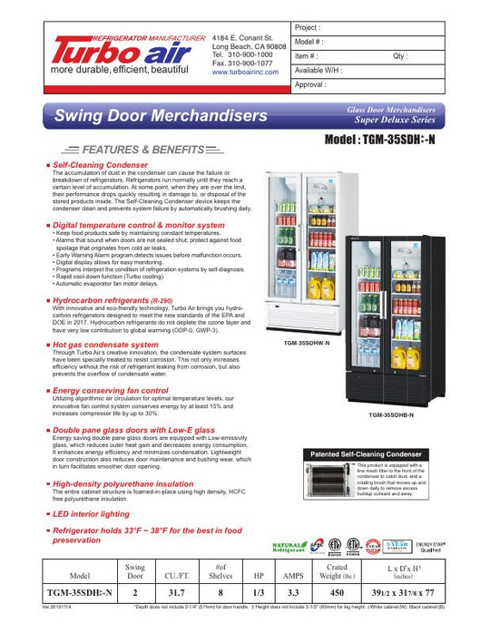 Spec Sheet