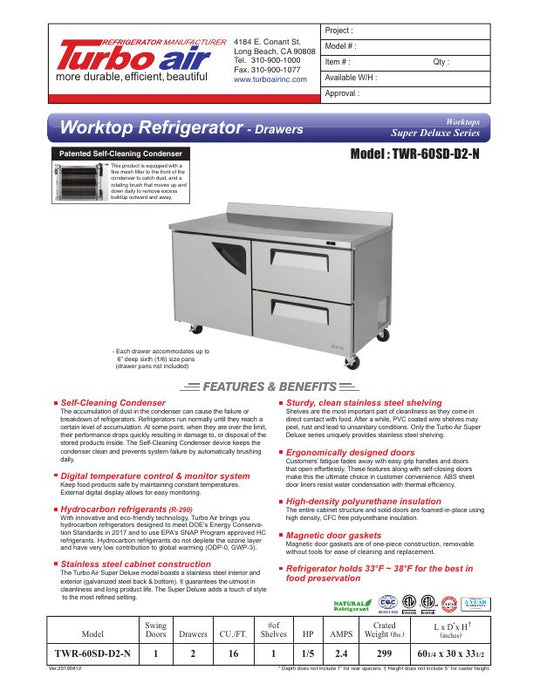 Spec Sheet