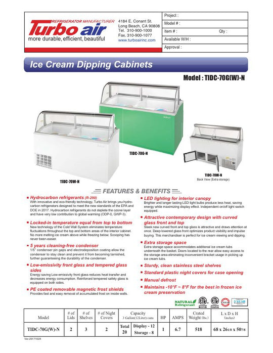 Spec Sheet