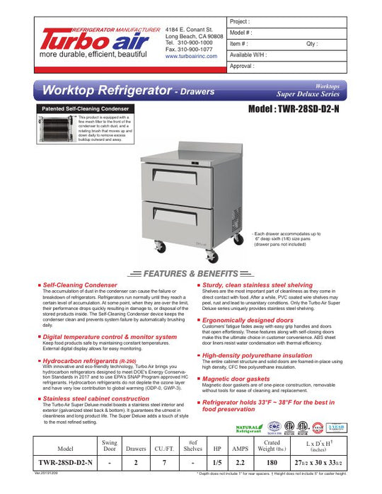 Spec Sheet