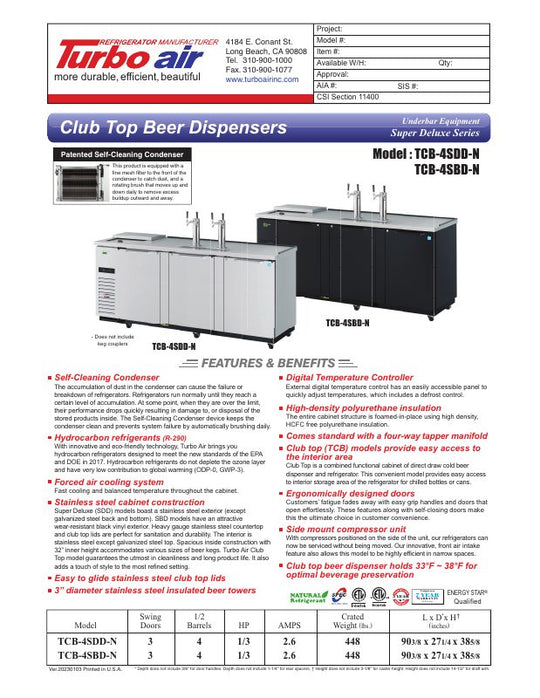 Spec Sheet