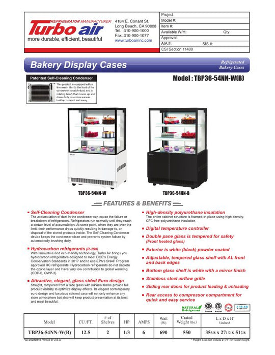 Spec Sheet