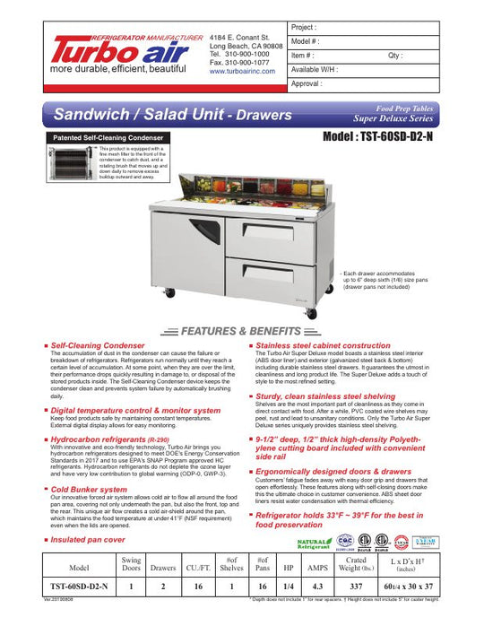 Spec Sheet