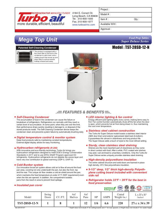 Spec Sheet
