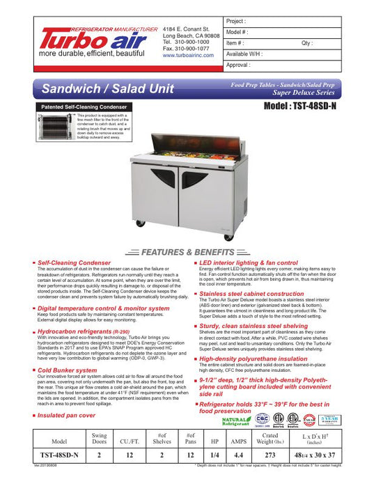 Spec Sheet