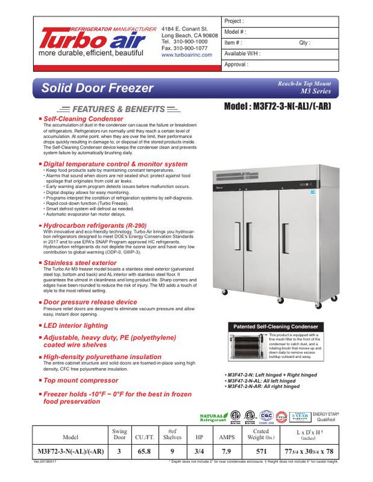 Spec Sheet