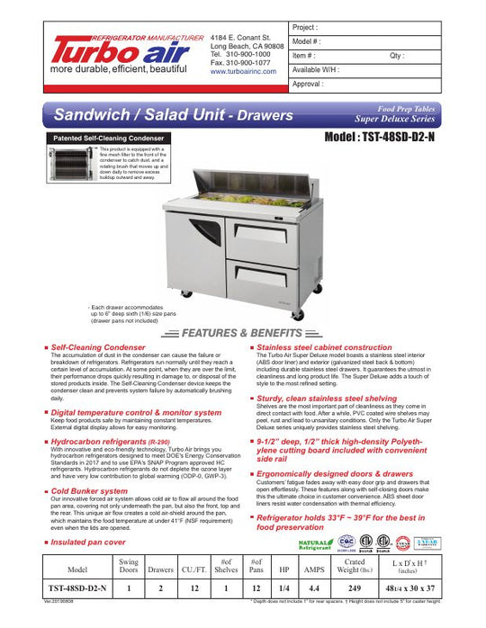 Spec Sheet