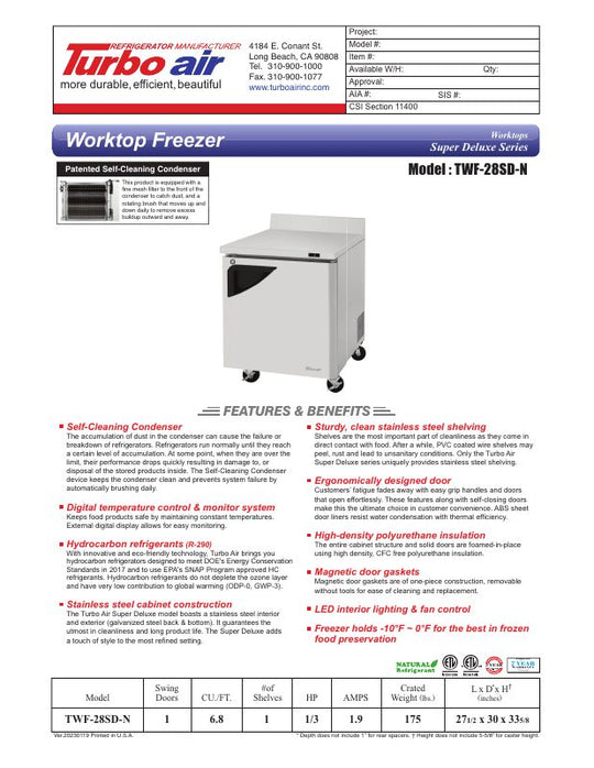 Spec Sheet