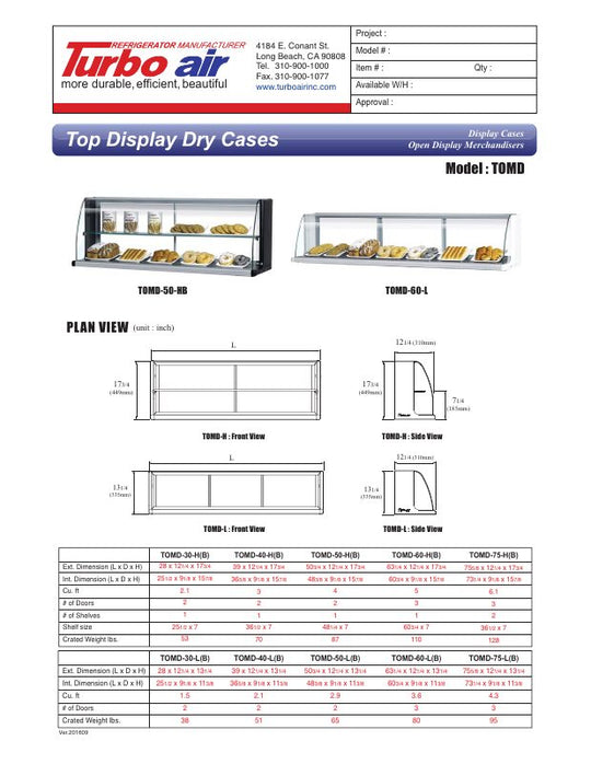 Spec Sheet